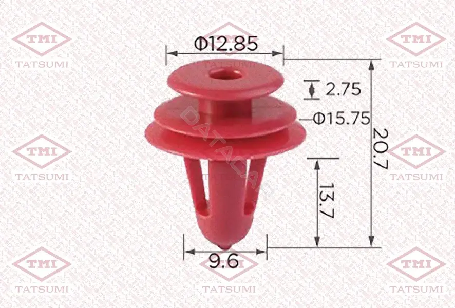 Клипсы, фиксаторы, зажимы TATSUMI TJB1070