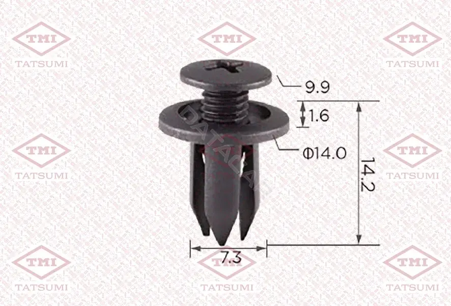 Клипсы, фиксаторы, зажимы TATSUMI TJB1080