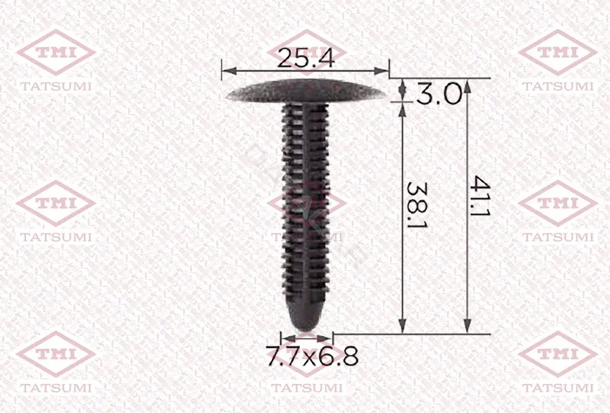 Клипсы, фиксаторы, зажимы TATSUMI TJB1387