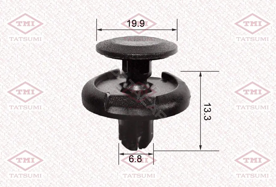 Клипсы, фиксаторы, зажимы TATSUMI TJB1003