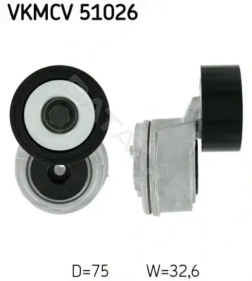 Натяжитель ремня генератора SKF VKMCV51026