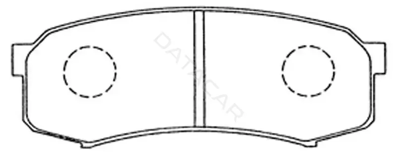 Тормозные колодки SB NAGAMOCHI BP21243
