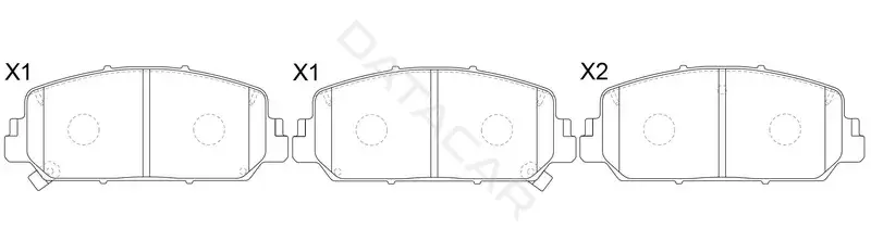 Тормозные колодки SB NAGAMOCHI BP28008