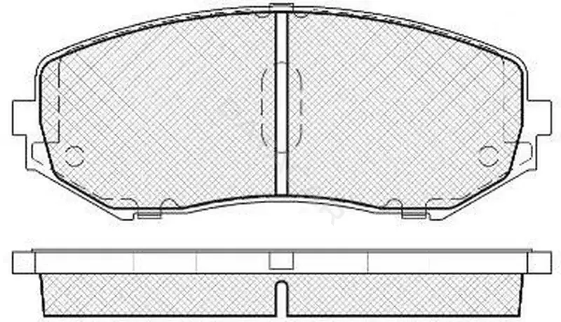 Тормозные колодки SB NAGAMOCHI BP29802