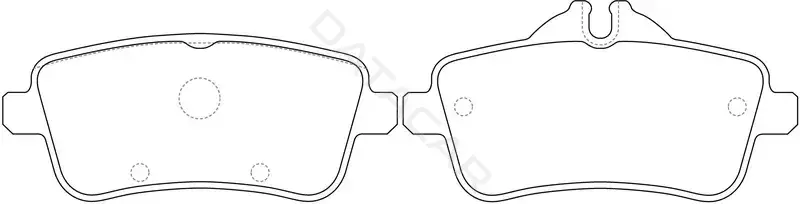 Тормозные колодки SB NAGAMOCHI BP31011