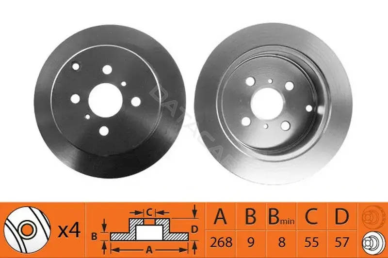 Тормозные диски SB NAGAMOCHI BR21167