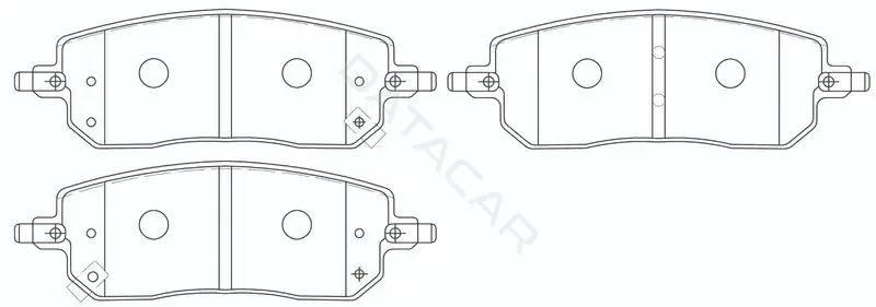 Тормозные колодки SB NAGAMOCHI BP80025