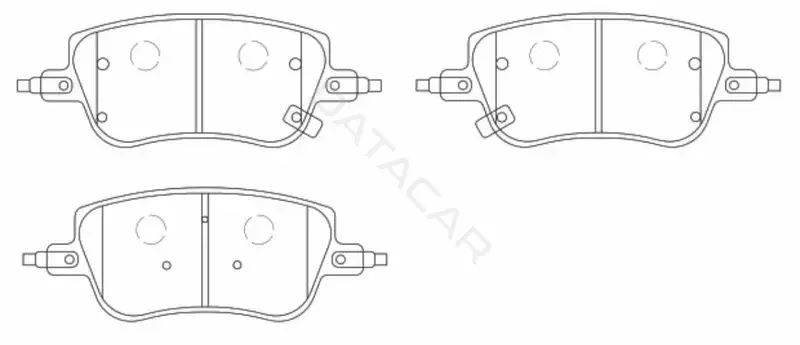Тормозные колодки SB NAGAMOCHI BP80023