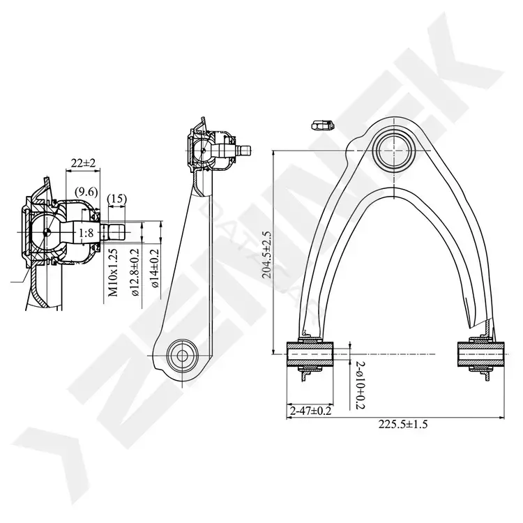 Рычаги ZENNEK DCA0113
