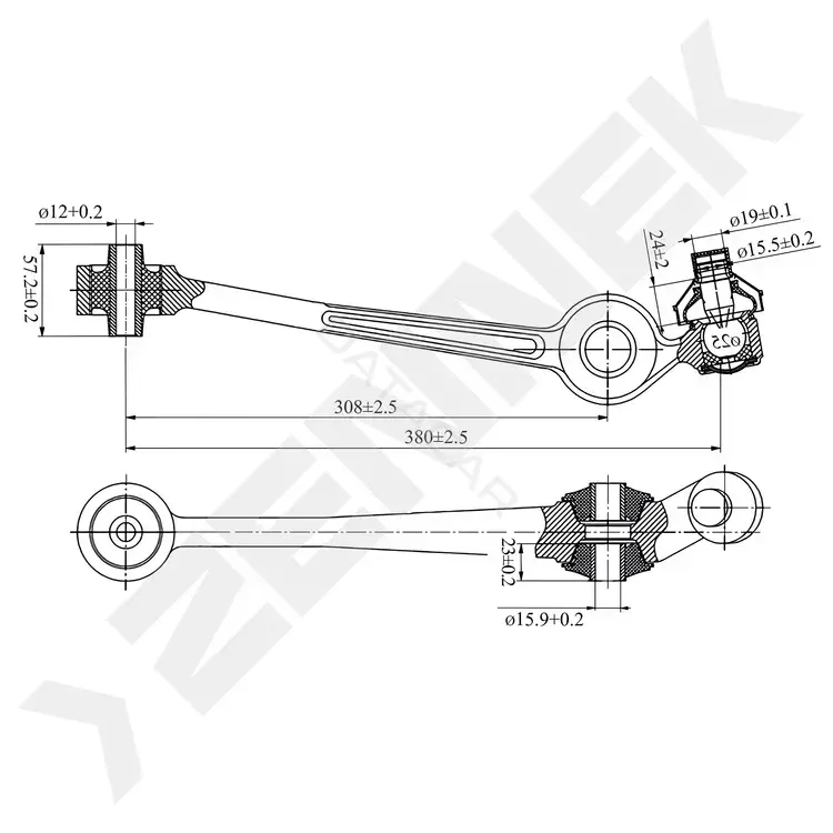 Рычаги ZENNEK DCA0134
