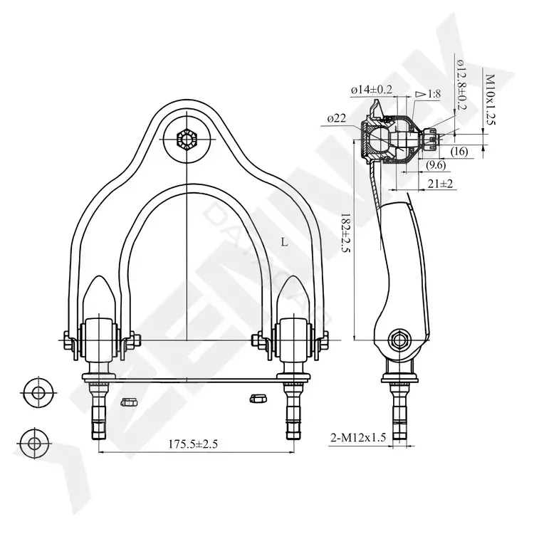 Рычаги ZENNEK DCA0139