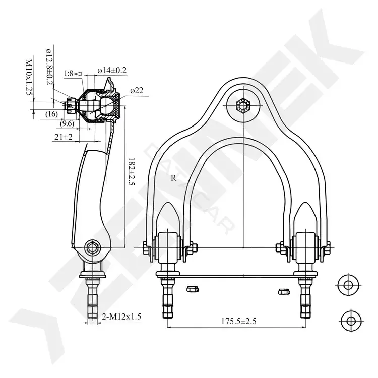 Рычаги ZENNEK DCA0140