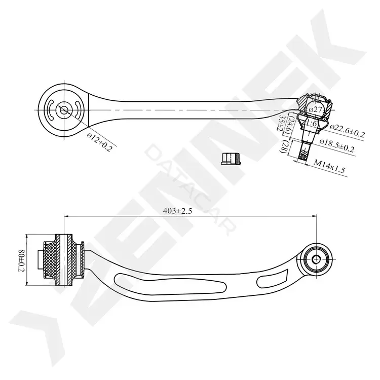Рычаги ZENNEK DCA0147