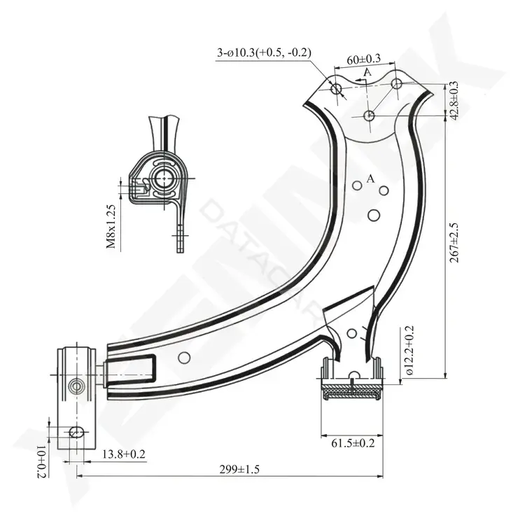 Рычаги ZENNEK DCA0157