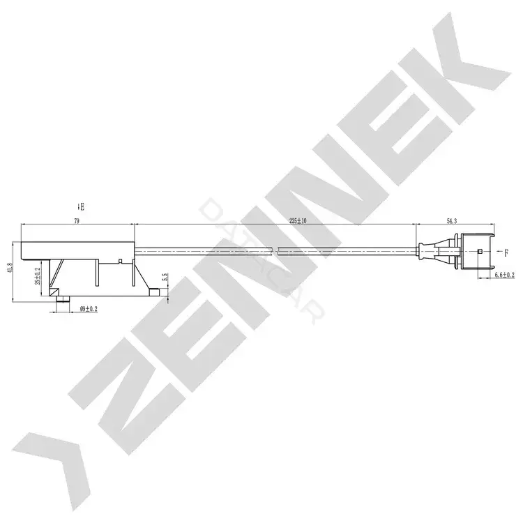 Датчик распредвала ZENNEK DCS0121
