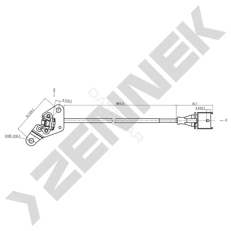 Датчик распредвала ZENNEK DCS0152