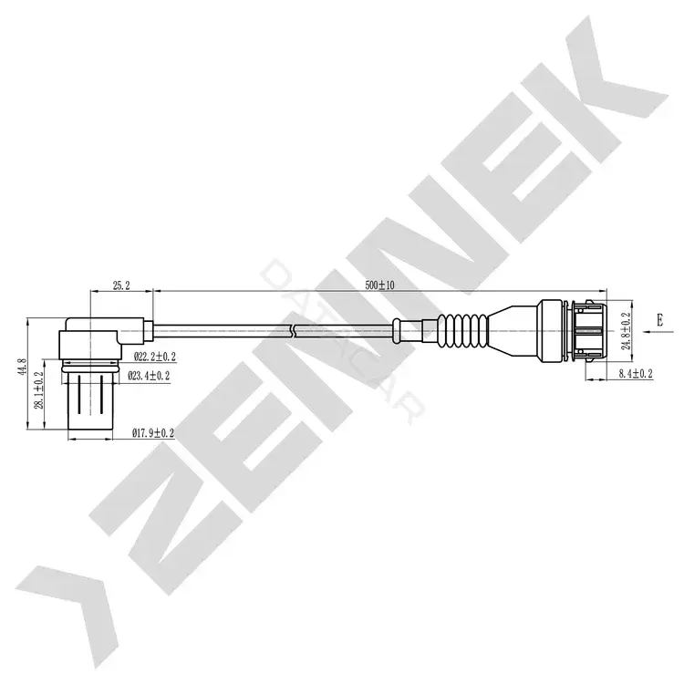 Датчик распредвала ZENNEK DCS0186