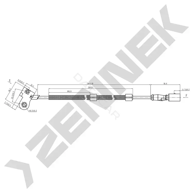 Датчик распредвала ZENNEK DCS0217