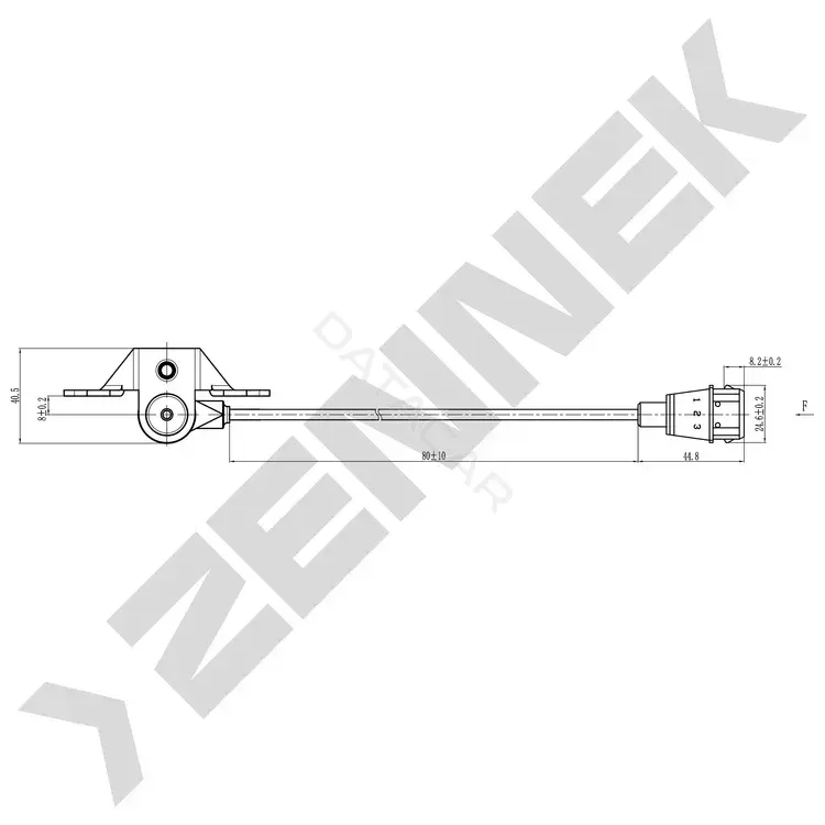 Датчик коленвала ZENNEK DCS0014