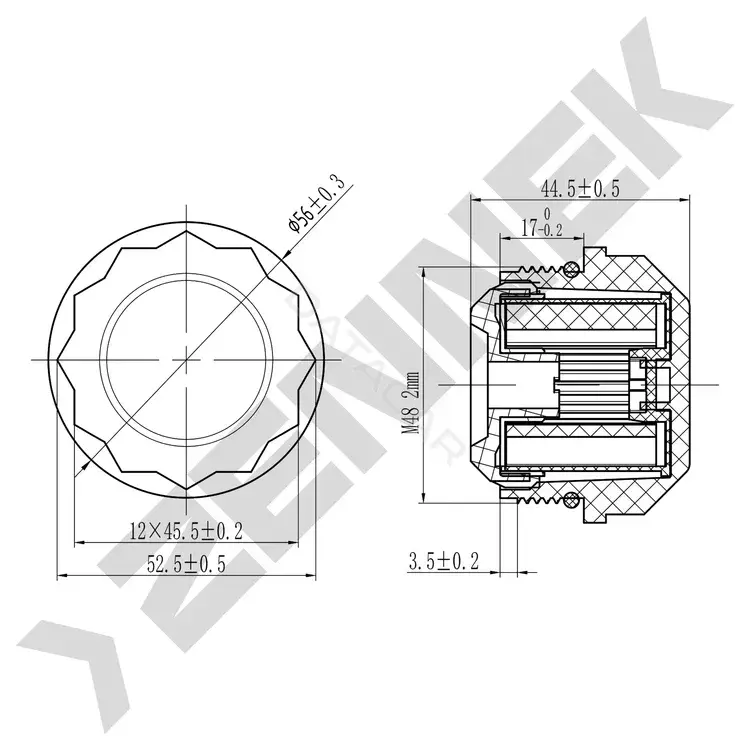 Фильтр масляный муфты Haldex ZENNEK DFH0002