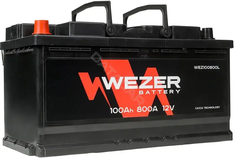 Аккумулятор WEZER WEZ100800L