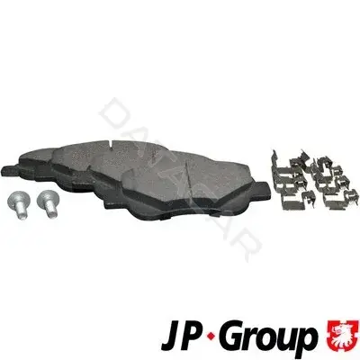 Тормозные колодки JP GROUP 4863602610