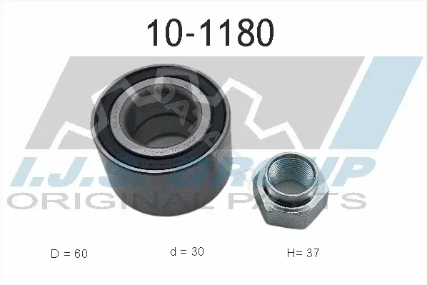 Подшипник ступицы IJS GROUP 10-1180