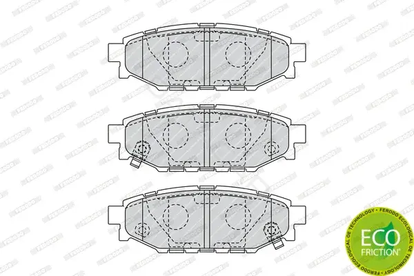 Тормозные колодки FERODO FDB1947