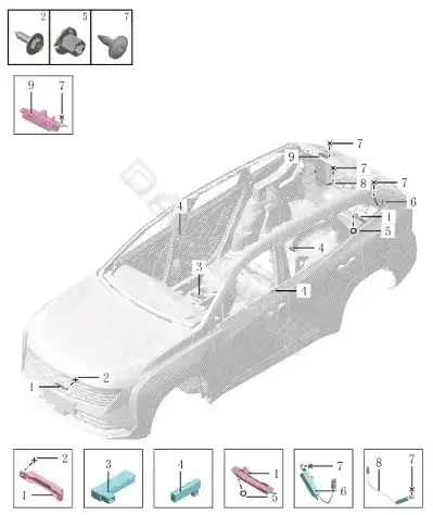 Антенна иммобилайзера GEELY 7085027200