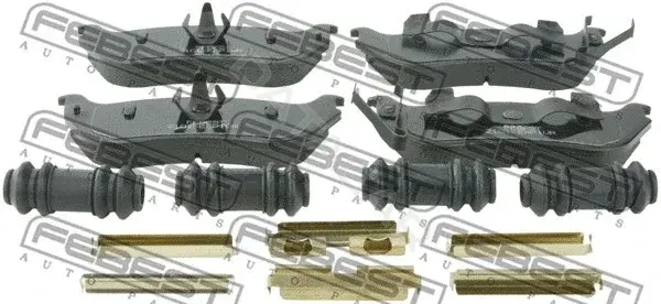 Тормозные колодки FEBEST 2101-EXPIVR