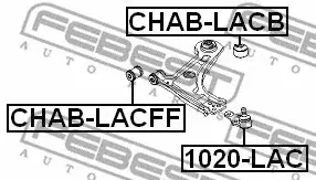 Шаровая опора FEBEST 1020-LAC
