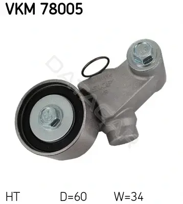 Натяжной ролик ГРМ SKF VKM78005