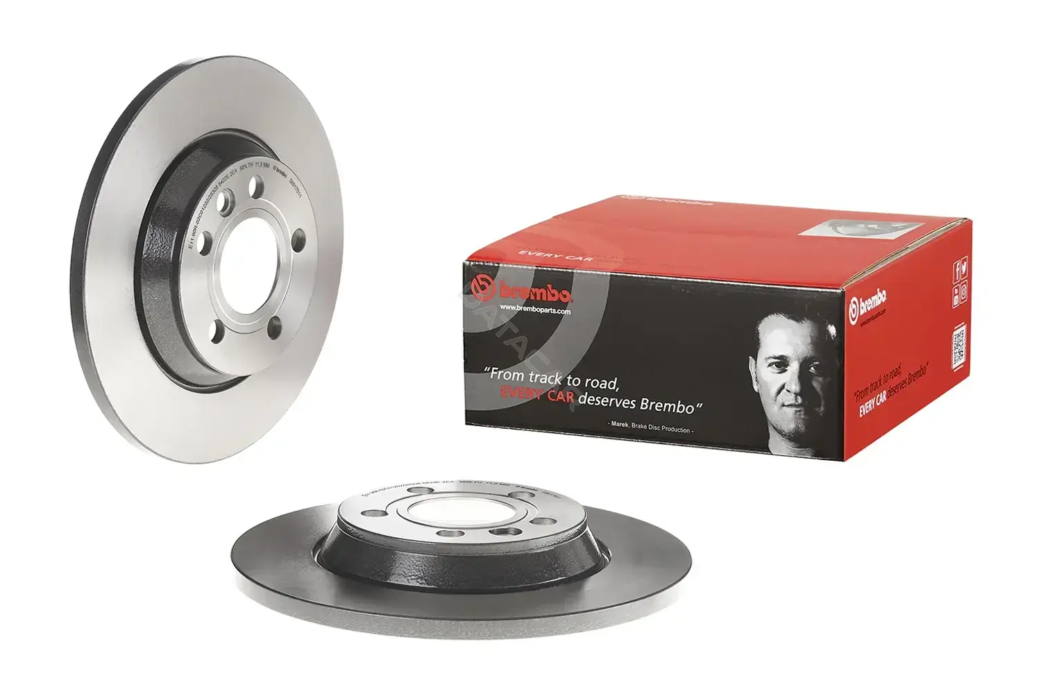 Тормозные диски BREMBO 08.9176.11