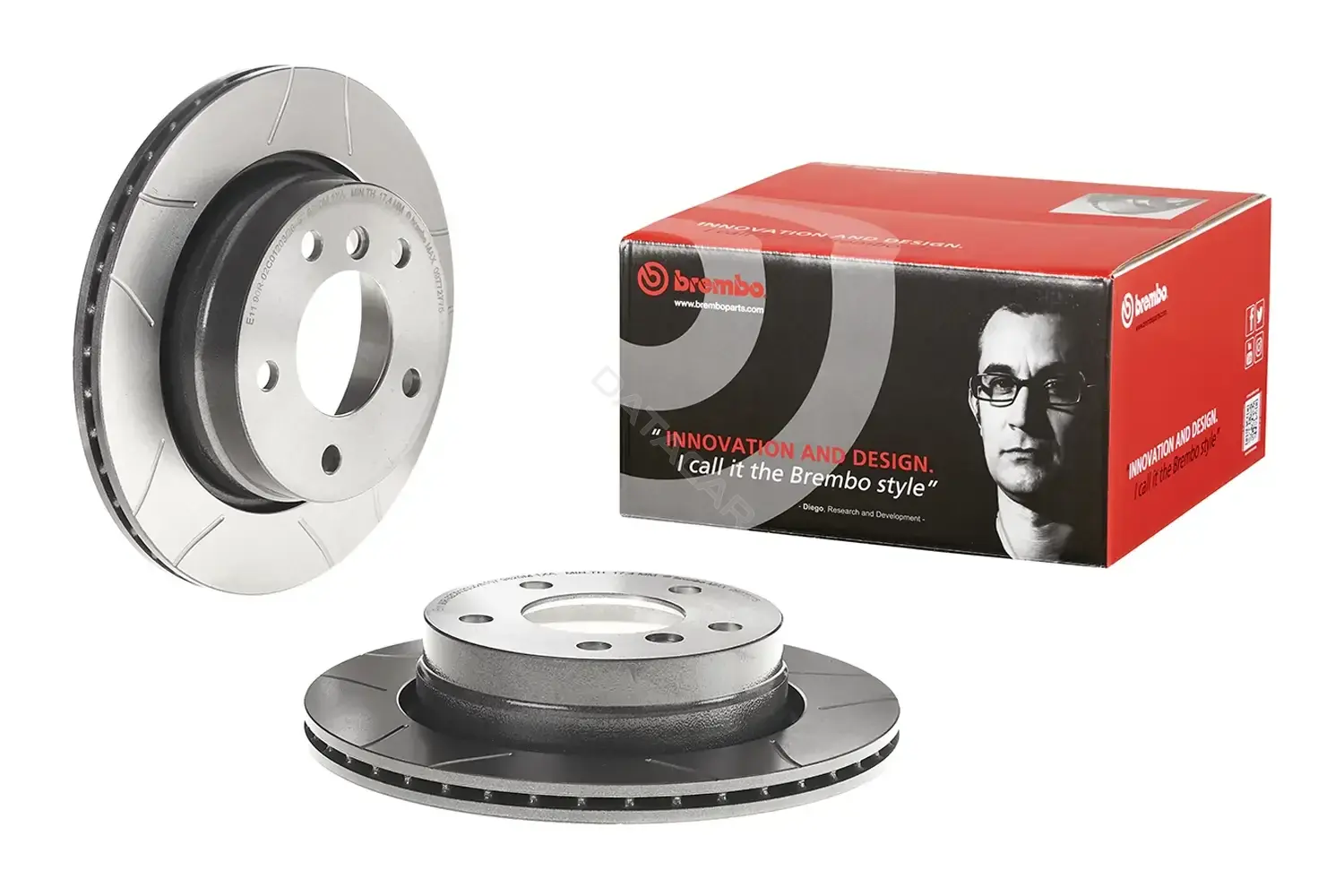 Тормозные диски BREMBO 09.7727.75