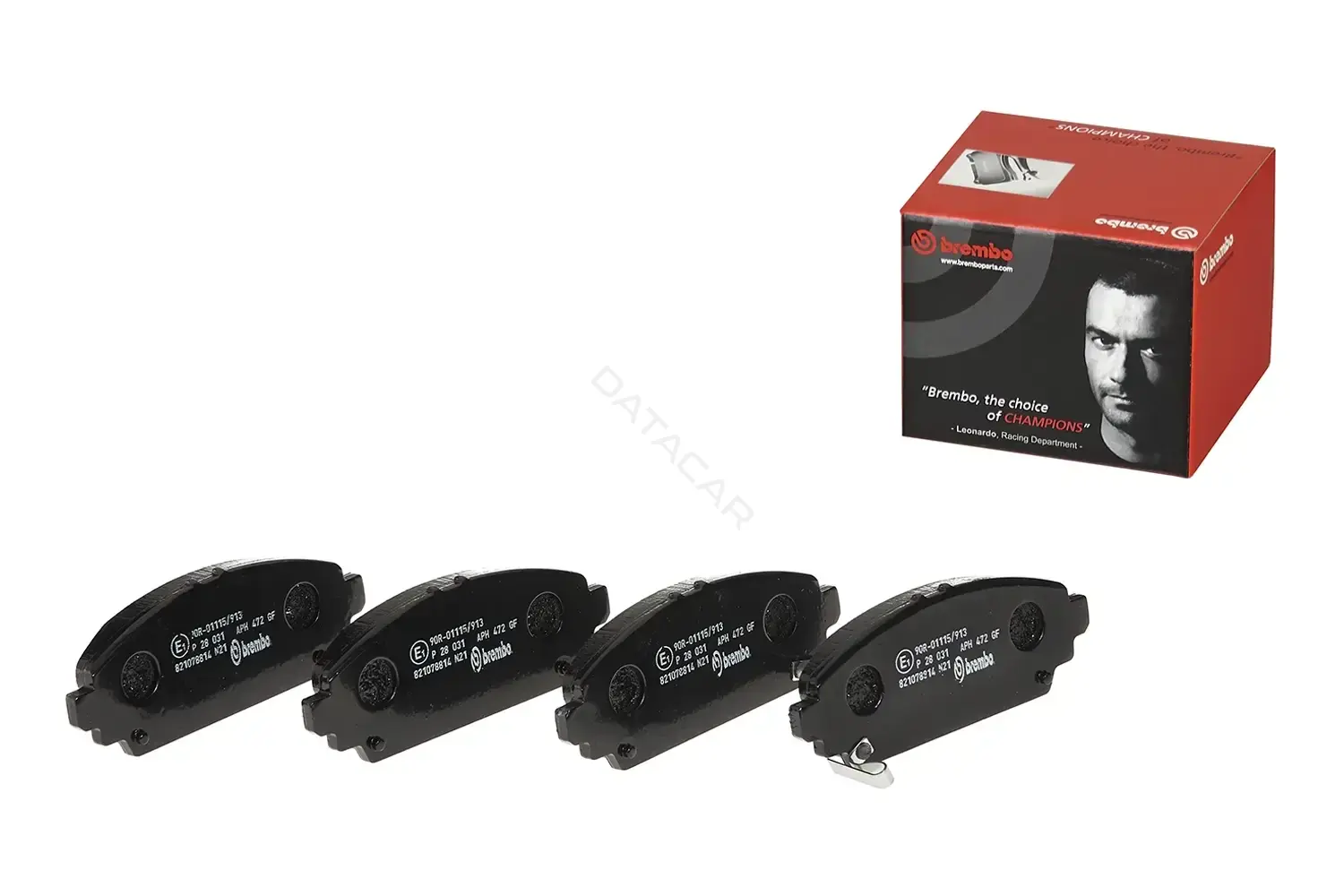 Тормозные колодки BREMBO P28031