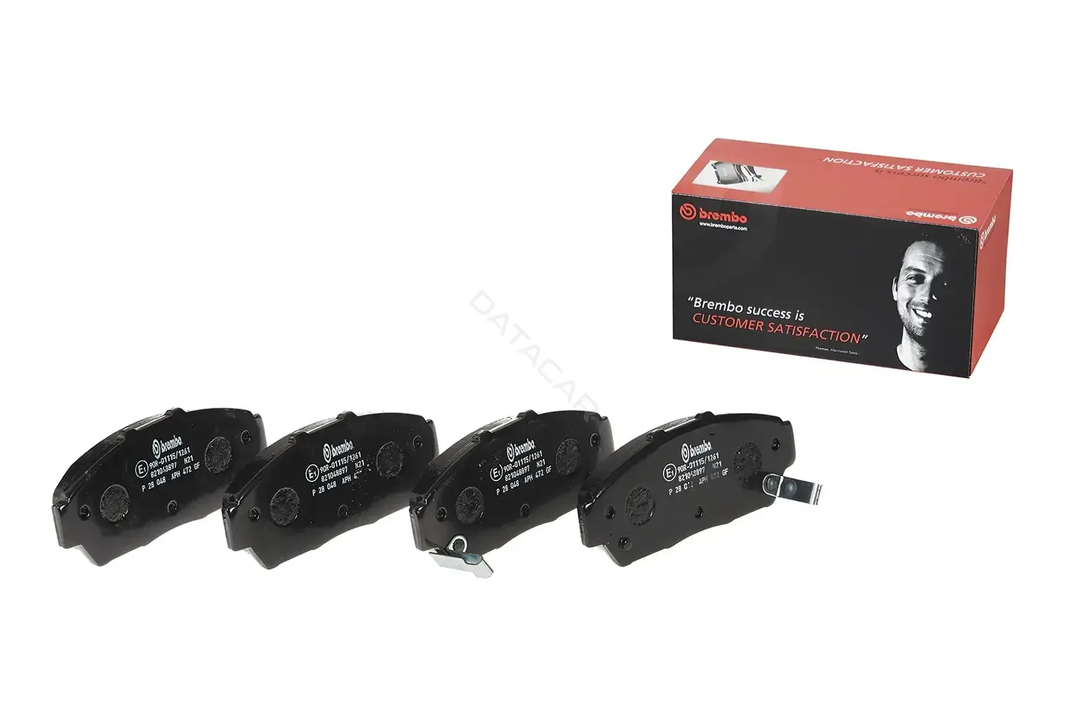 Тормозные колодки BREMBO P28048