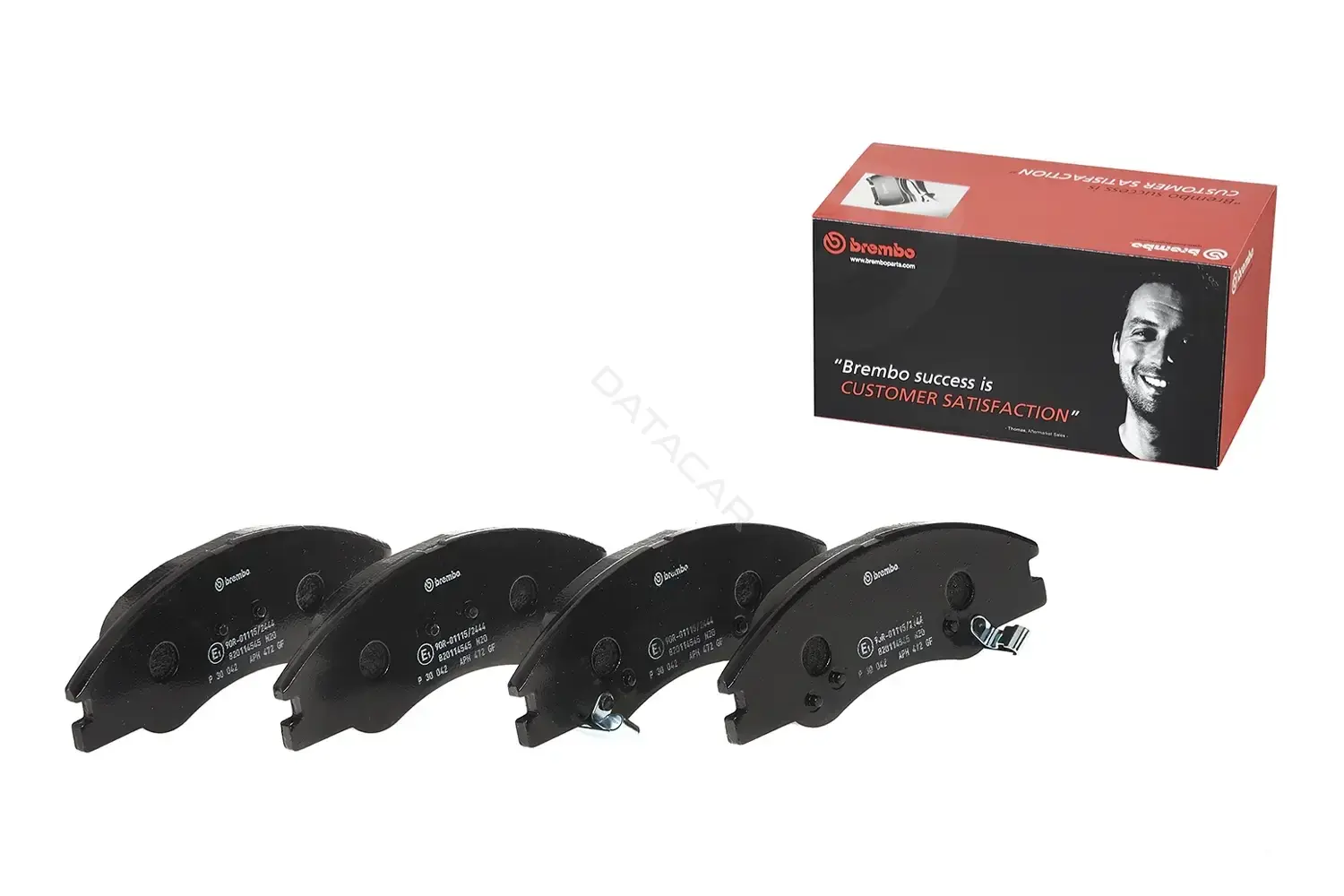 Тормозные колодки BREMBO P30042