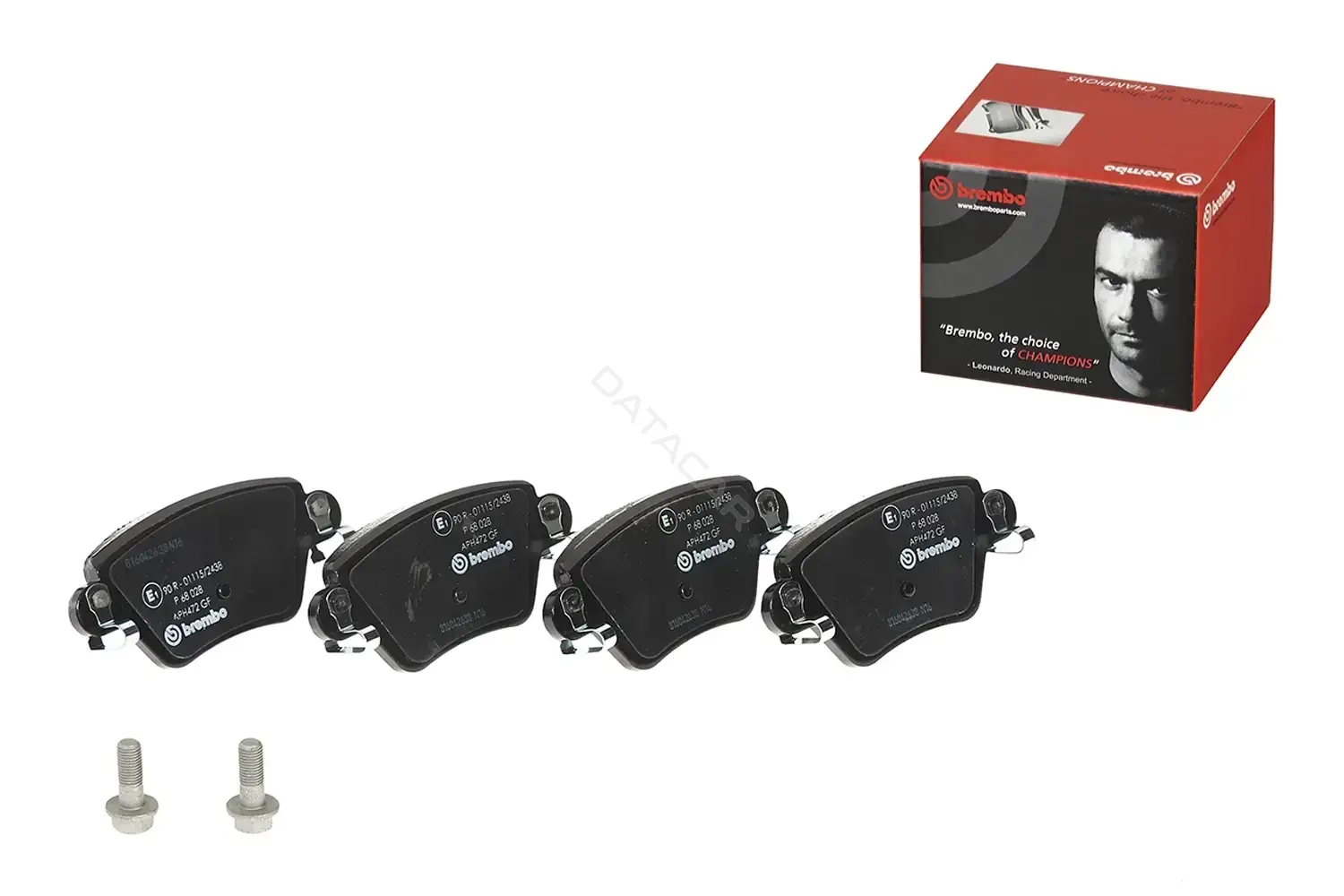 Тормозные колодки BREMBO P68028