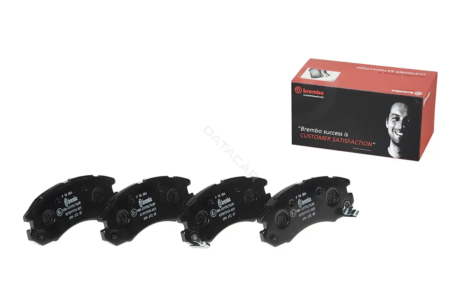 Тормозные колодки BREMBO P78004