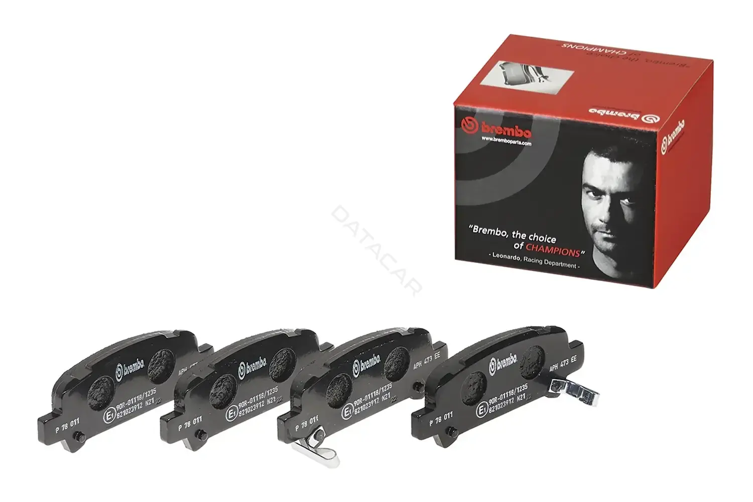 Тормозные колодки BREMBO P78011