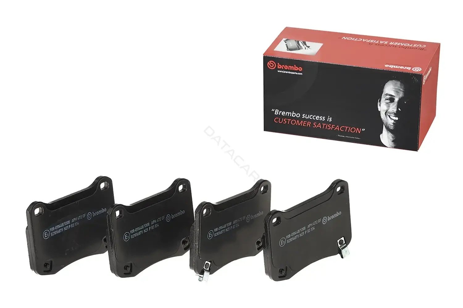 Тормозные колодки BREMBO P83134