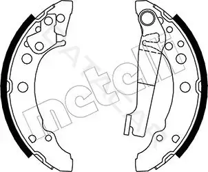 Барабанные колодки METELLI 53-0465