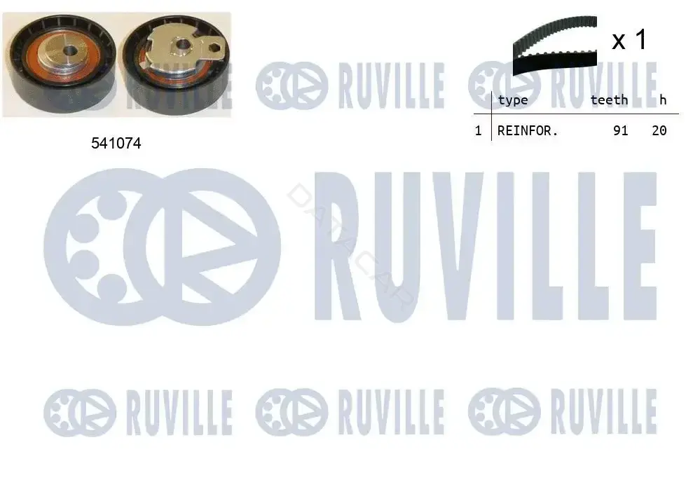 Комплект ГРМ RUVILLE 550054