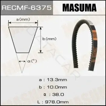 Ремень ручейковый MASUMA 6375