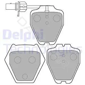 Тормозные колодки DELPHI LP1703