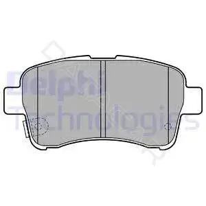 Тормозные колодки DELPHI LP2205