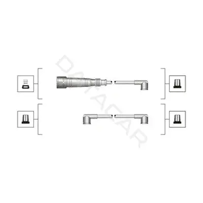 Высоковольтные провода MAGNETI MARELLI 941319170065