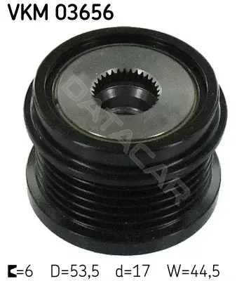 Шкив генератора SKF VKM03656