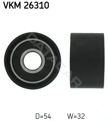 Ролик обводной ремня грм SKF VKM26310