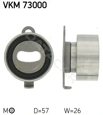 Натяжной ролик ГРМ SKF VKM73000